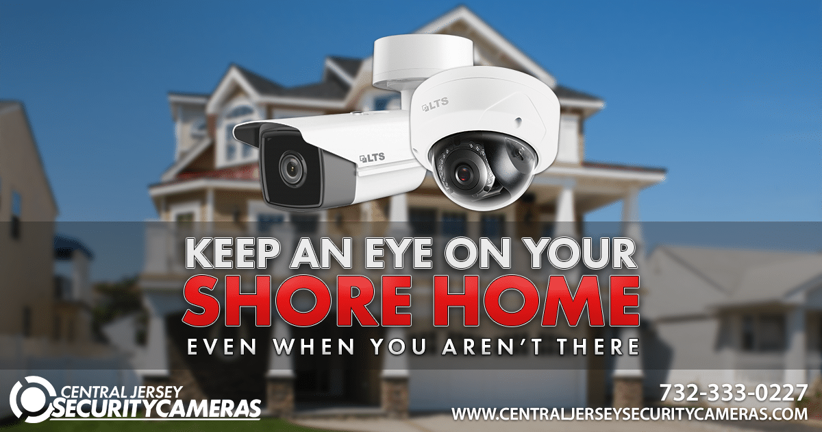 Security Cameras Installed on Jersey Shore Home