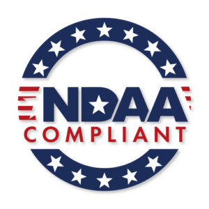 NDAA Compliant Security Camera Systems New Jersey Badge