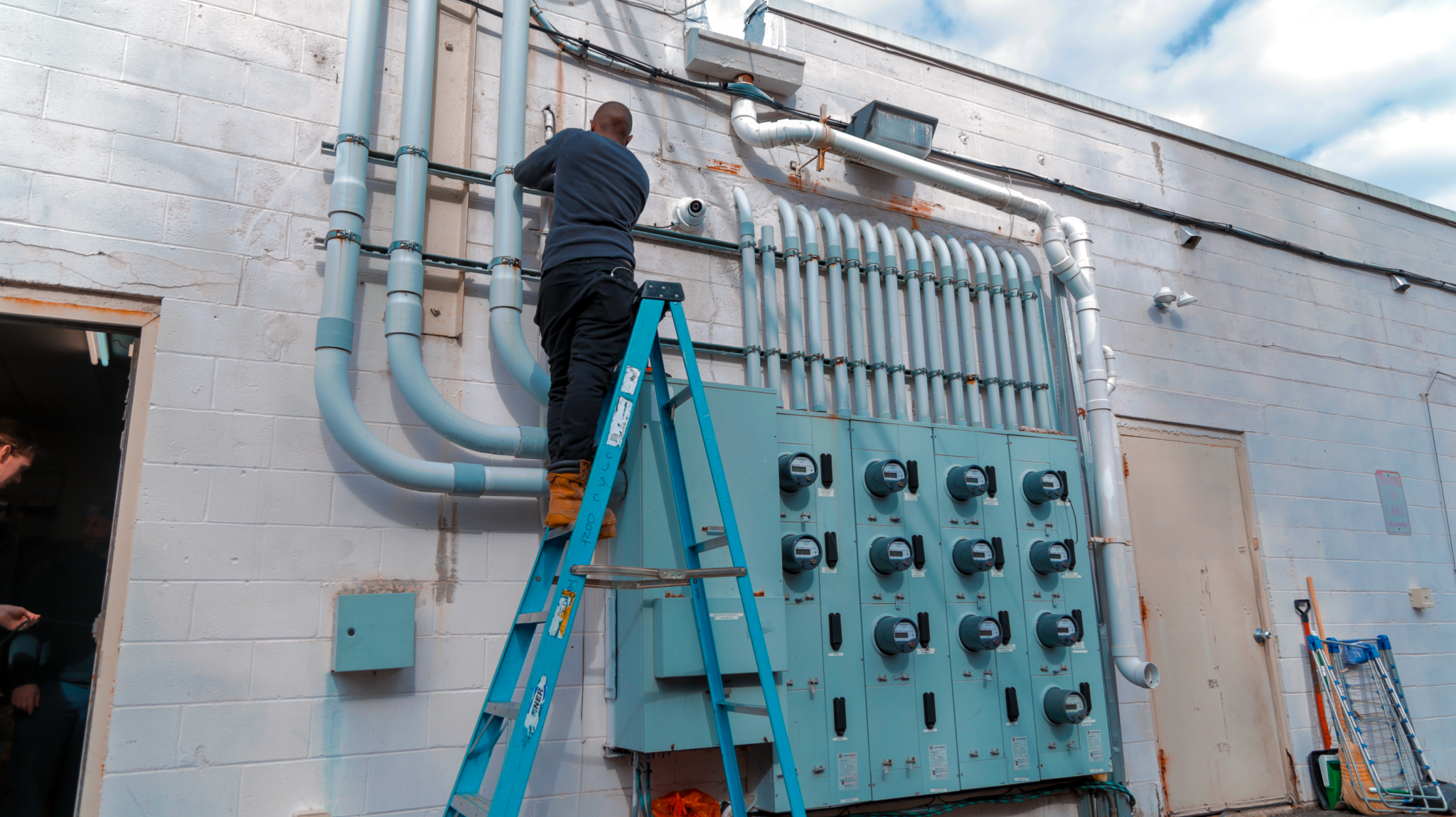 Commercial Security Installation