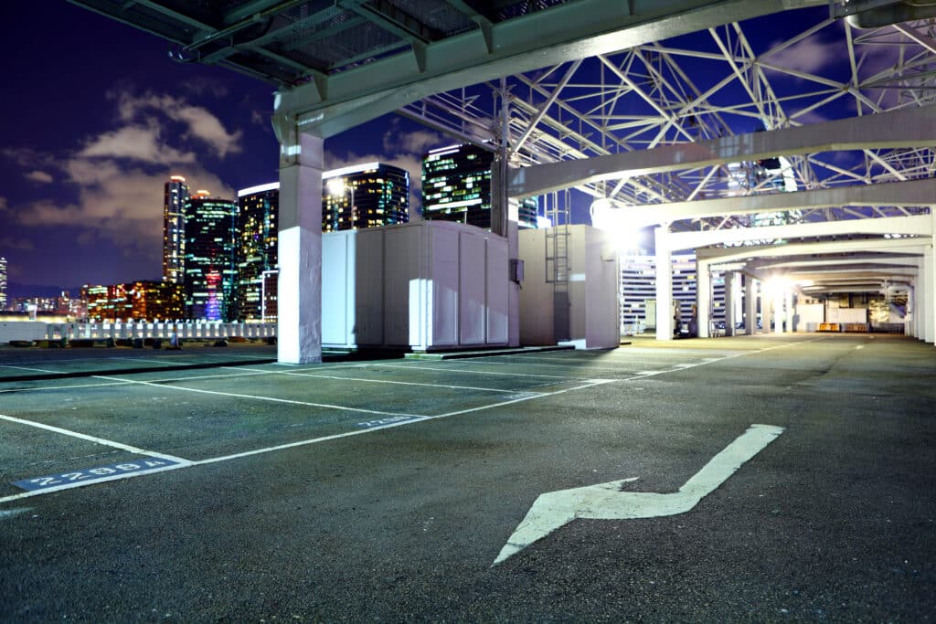 Parking Lot Night Surveillance NJ