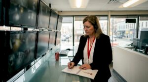 Security operator monitoring commercial systems