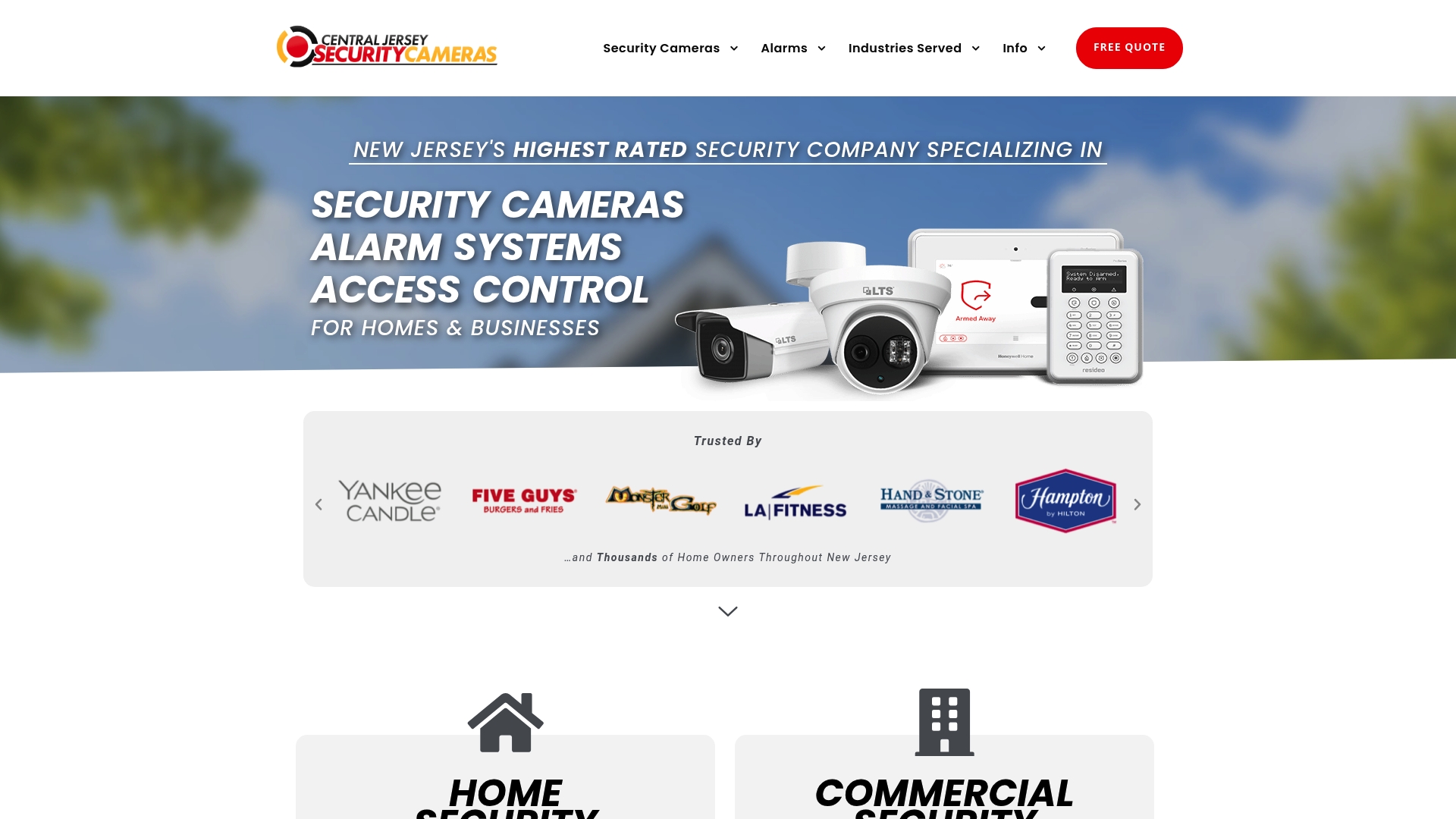 Central Jersey Security Cameras