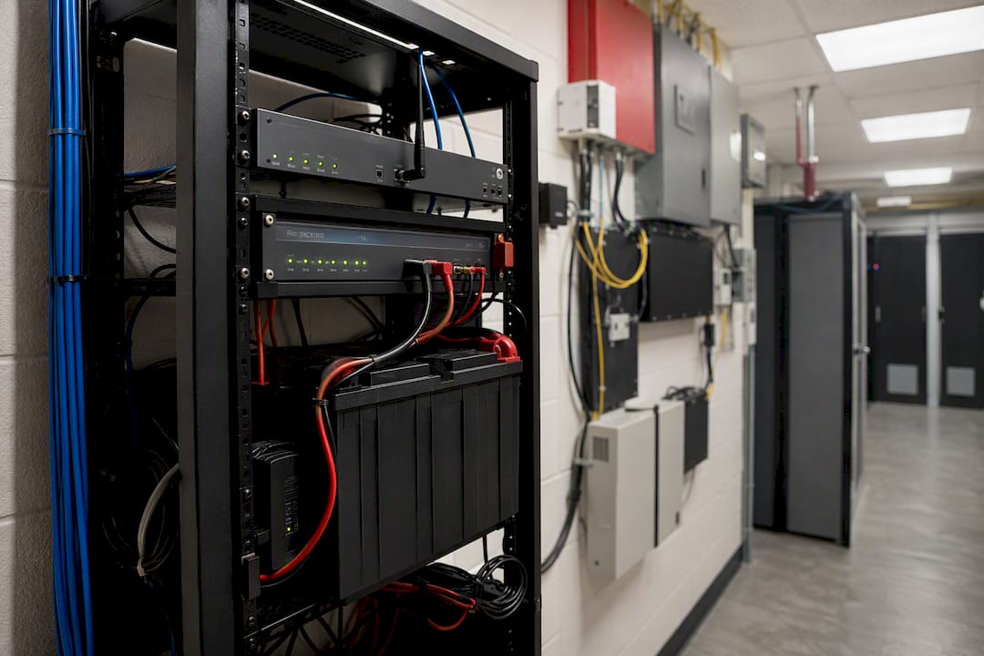 Cellular failover and UPS battery backup hardware
