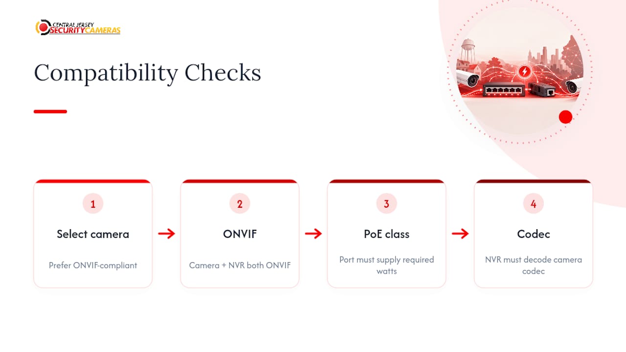 PoE camera compatibility decision path